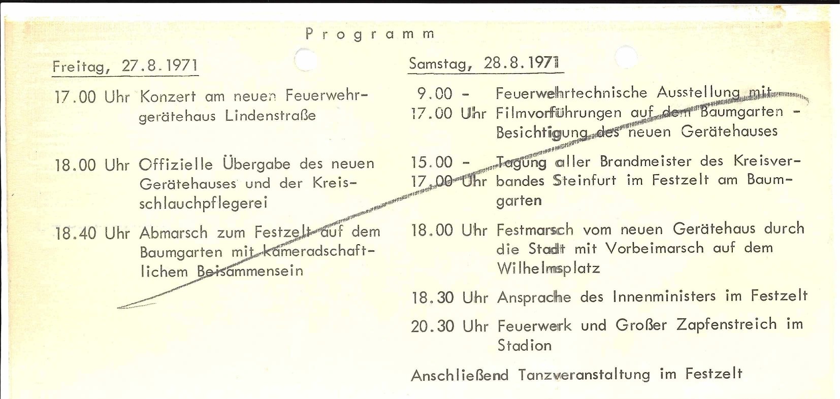 Einladung zur 60-Jahr-Feier des Kreisfeuerwehrbundes Steinfurt Einladung zur 60-Jahr-Feier des Kreisfeuerwehrbundes Steinfurt
